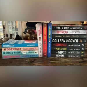 Colleen Hoover and Freida McFadden Books